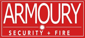 Armoury Security + Fire logo