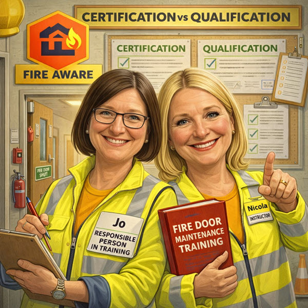 Fire Door Competency Explained: Why a Badge on Your Website Isn’t Enough
