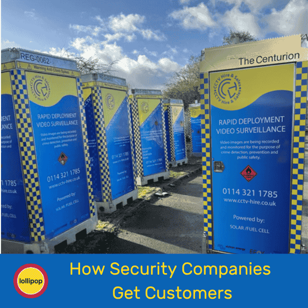 How Security Companies Get Customers