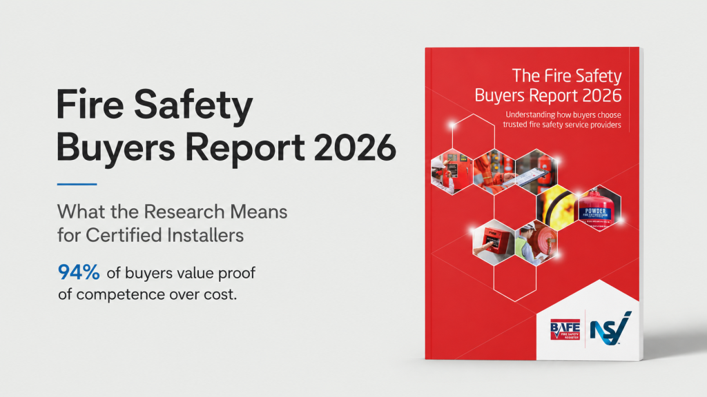 Fire Safety Buyers Report 2026: What the Research Means for Certified Installers 1 Fire Safety Buyers Report 2026 What the Research Means for Certified Installers