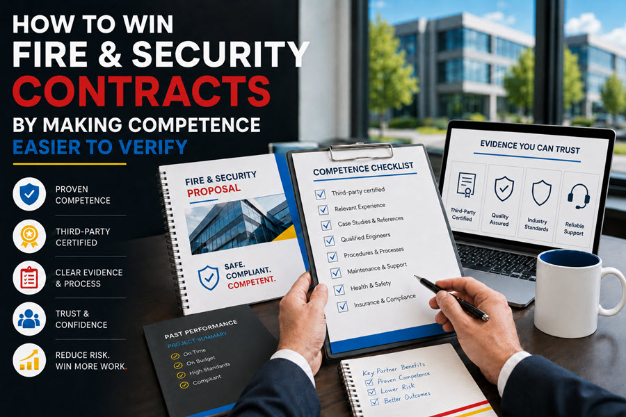 How to Win Fire & Security Contracts by Making Competence Easier to Verify