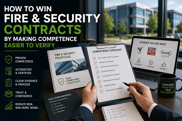 How to Win Fire & Security Contracts by Making Competence Easier to Verify 1 How to Win Fire & Security Contracts by Making Competence Easier to Verify