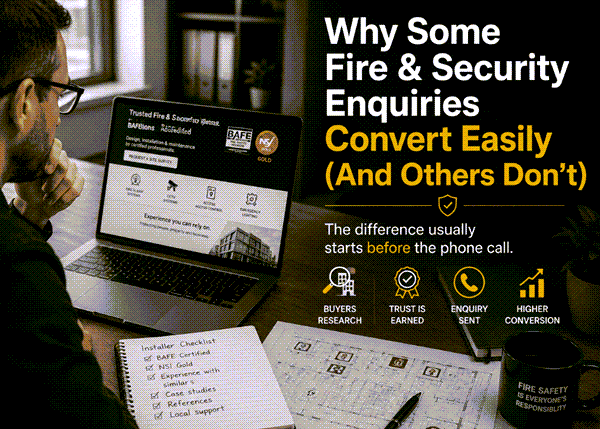 Why Some Fire & Security Enquiries Convert Easily (And Others Don’t)