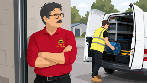 fire and security specialisation -what work is your business built for