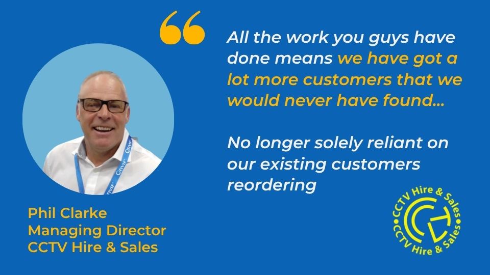 phil clarke cctv hire and sales fire and security supplier marketing