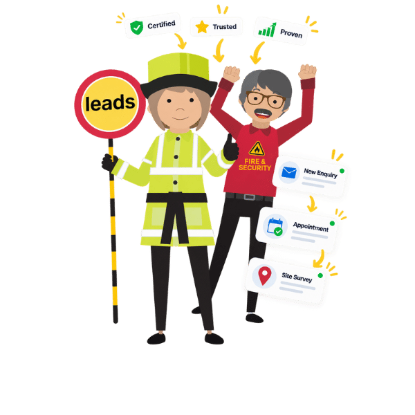 lead generation for fire and security companies