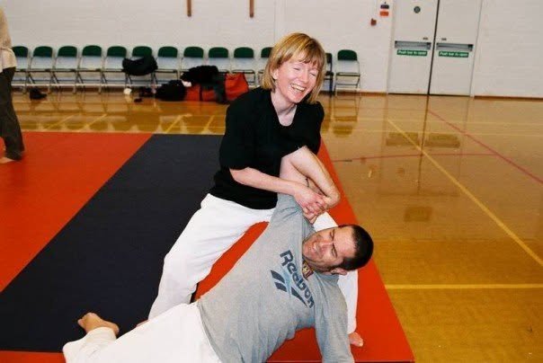 Fire & Security Marketing & Sales 8 Jo Shaer and Jon Law training in Goju Ryu karate